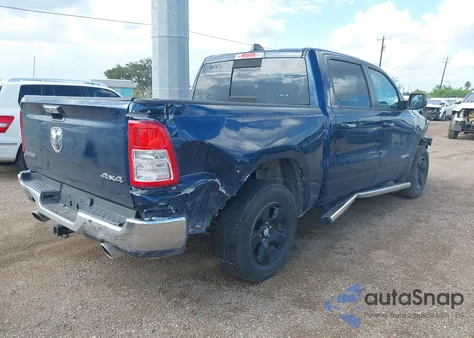 2020 Ram 1500 Big Horn 4X4 5'7 Box z USA, uszkodzony, nr VIN 1C6SRFFT1LN419816